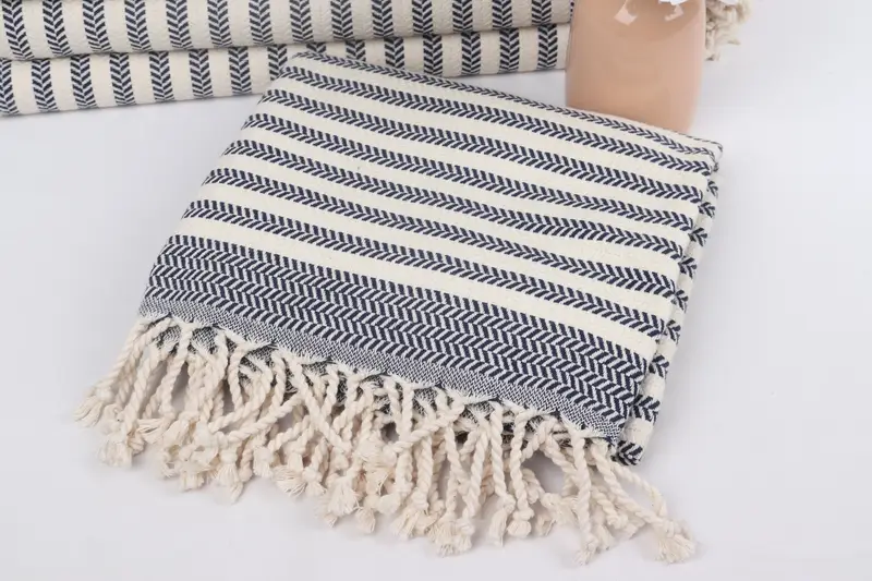 Turkish towel bulk order for wedding gifts, Luxury towel, Best Wedding Gift, Gift Towel, Hammam towel, Personalized Gift, 70x40 Cotton Chevron Towel - 5