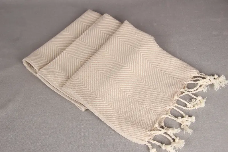 Gym Towel, Monogram Hand Towel, Bathroom Towels, Monogram Kitchen Towel, 40x20 Cotton Herringbone Towel, Home Gift, Embroidery Towel, Summer Gift - 7