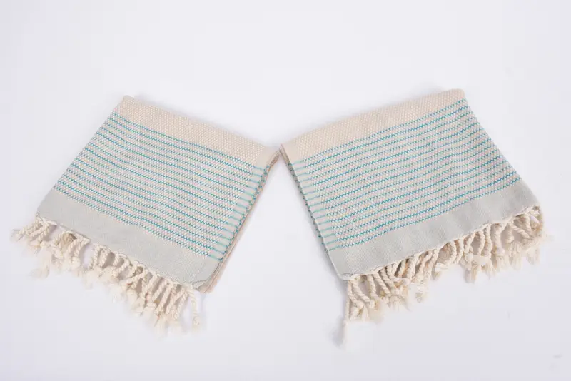 Gift Boxes Tea Towels, Wedding Favors, 36x20 Cotton Striped Towel, Personalized Dish Towel, Personalized Gifts, Girl Trip Party Favor, Travel Towel - 7