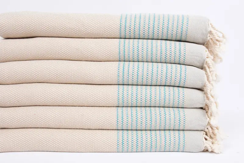 Gift Boxes Tea Towels, Wedding Favors, 36x20 Cotton Striped Towel, Personalized Dish Towel, Personalized Gifts, Girl Trip Party Favor, Travel Towel - 3
