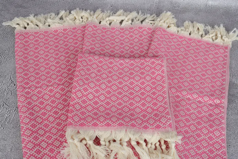 Monogram Kitchen Towel, Organic Towel, Spa Towel, Wedding Gift, Bachelor Bachelorette Party Favors, Personalized Gifts, 38x20 Cotton Diamond Towel - 4