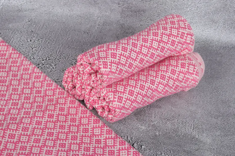 Monogram Kitchen Towel, Organic Towel, Spa Towel, Wedding Gift, Bachelor Bachelorette Party Favors, Personalized Gifts, 38x20 Cotton Diamond Towel - 8