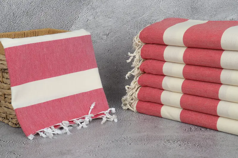 70x40 Cotton Striped Towel, Custom Towel, Fringed Turkish towel for poolside, Yoga Towel, Wedding Gift, Bachelor Gift, Personalized Bridesmaid Gift - 3