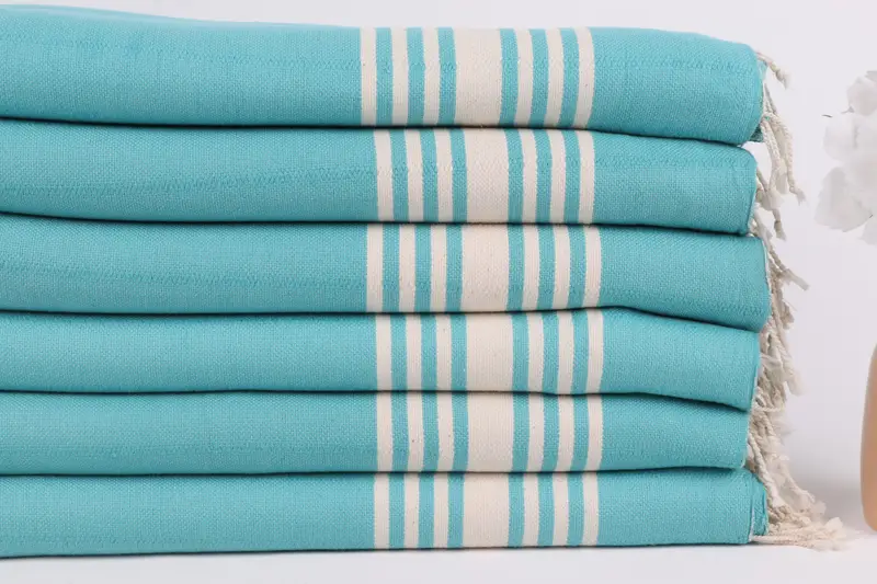 Bridesmaid Gift, 64x36 Cotton Striped Towel, Valentines Day Gift For Him, Organic towel, Custom Wedding Gifts, Cancun Bachelorette Party Gift Ideas - 3