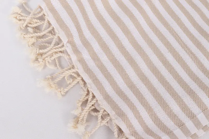 Banyo havlu, plaj teması bekarlığa veda partisi, 40x18 pamuklu çizgili havlu, ev ısınma hediyesi, kişiselleştirilmiş bulaşık havlu, monogramlı el havlu - 7