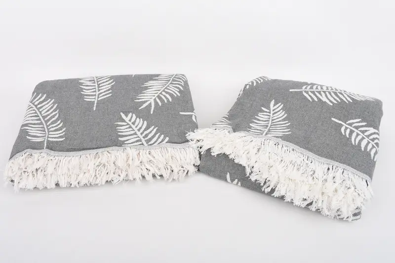 Monogram Blanket, Customized Throw Blankets, Thanksgiving Tablecloth, 88x80 Cotton Floral Patterned Towel, Boho Throw Blankets, Throw Blanket Couch - 6
