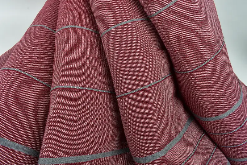 Bedspread, Bachelorette Gifts, Tablecloth, 100x80 Cotton Striped Towel, Best Friend Wedding Gift, Oversized Beach Towel, Throw Blanket for Bed - 5