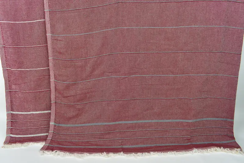 Bedspread, Bachelorette Gifts, Tablecloth, 100x80 Cotton Striped Towel, Best Friend Wedding Gift, Oversized Beach Towel, Throw Blanket for Bed - 7