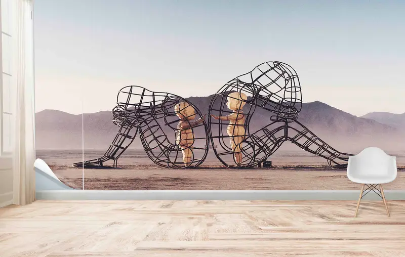 Trendy Baskılı Duvar Kağıdı: Alexander Milov'un Sanatsal Çift Hediyesi