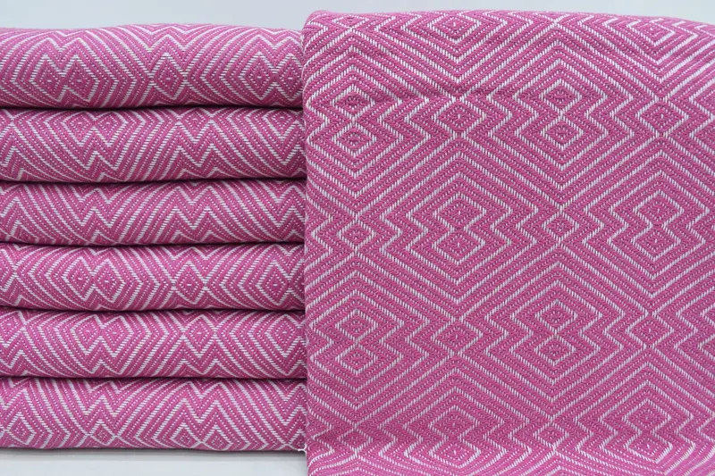 Handmade Gift, Mexico Bachelorette Party Gifts, Wedding Favors, Turkish Beach Towel Bulk, Luxury towel, 76x40 Cotton Diamond Towel, Bridesmaid Gifts - 1