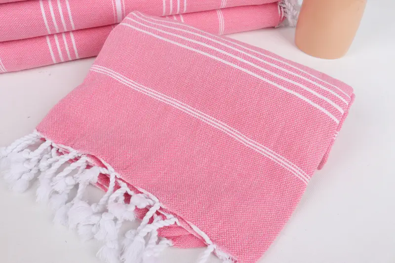 Monogram Towels, Personalised Gift, Embroidered Towel, Luxury towel, Turkish bath towel for spa, 70x40 Cotton Striped Towel, Personalized Towel - 4