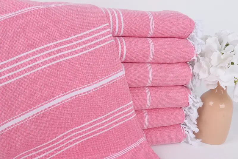 Monogram Towels, Personalised Gift, Embroidered Towel, Luxury towel, Turkish bath towel for spa, 70x40 Cotton Striped Towel, Personalized Towel - 1