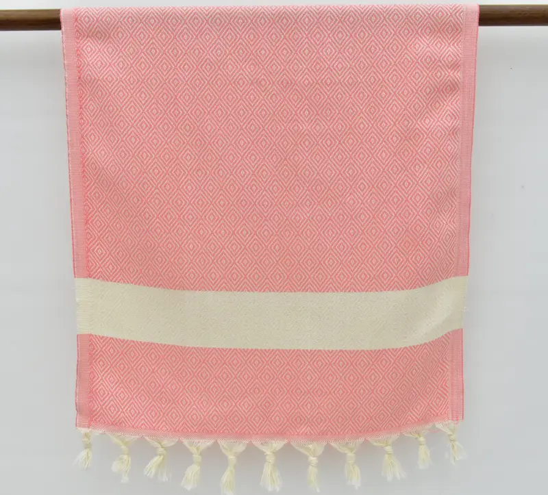 Kitchen Towel, Summer Gift, Spa Towel, Monogram Hand Towel, Summer Towel, 36x20 Cotton Diamond Towel, Best Friend Gift Ideas, Monogram Kitchen Towel - 7