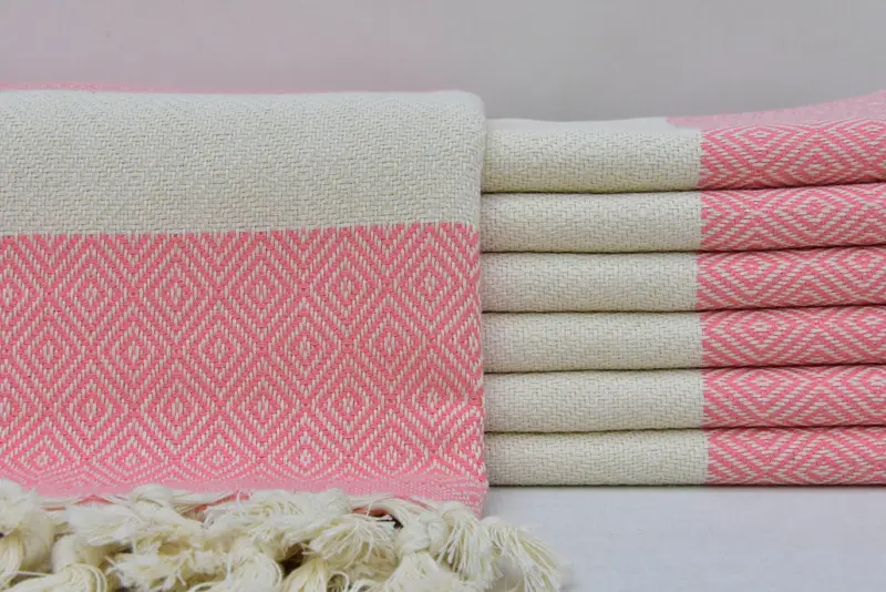 Kitchen Towel, Summer Gift, Spa Towel, Monogram Hand Towel, Summer Towel, 36x20 Cotton Diamond Towel, Best Friend Gift Ideas, Monogram Kitchen Towel - 5