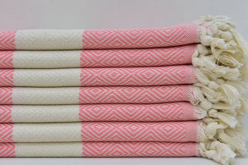 Kitchen Towel, Summer Gift, Spa Towel, Monogram Hand Towel, Summer Towel, 36x20 Cotton Diamond Towel, Best Friend Gift Ideas, Monogram Kitchen Towel - 1