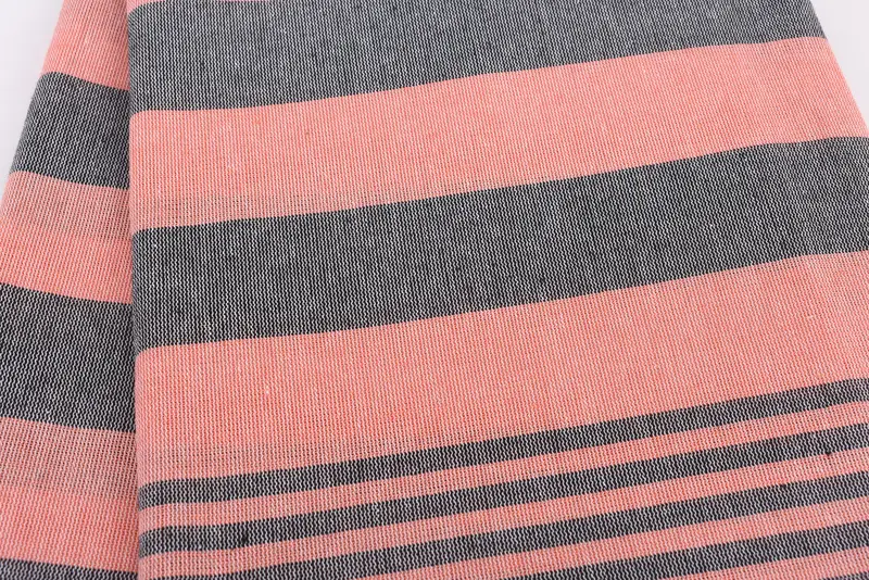 68x36 Cotton Striped Towel, Welcome Wedding Gift, Scarf Towel, Organic towel, Wedding Favors, Spa Gift Towel, Bridal Shower Gift, Towel With Name - 4