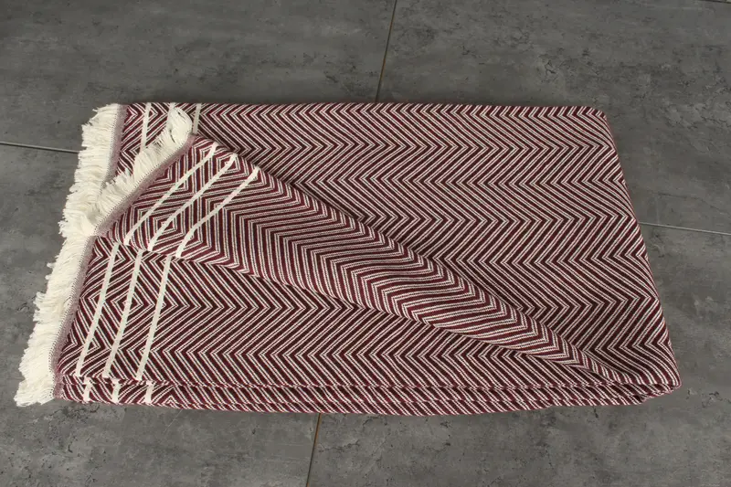 Turkish Tablecloth, Best Friend Christmas Gift, Throw Blanket, Housewarming Gift, Christmas Tablecloth, Custom Blanket, 96x70 Cotton Diamond Towel - 3
