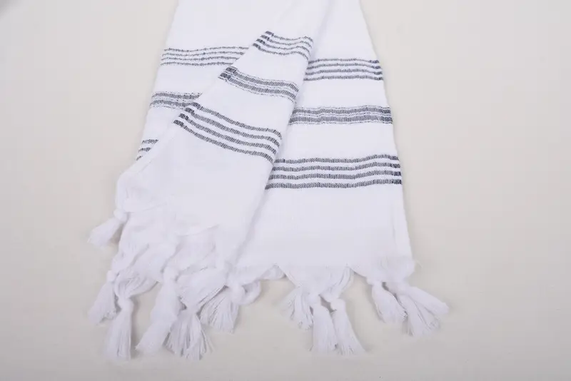 Memorial Gift, Turkish Hand Towel, 40x18 Cotton Striped Terry Towel, Monogram Hand Towel, Bridesmaid Gifts, Towel With Name, Decorative Towel - 8