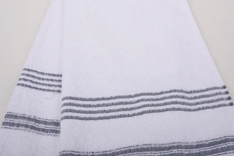 Memorial Gift, Turkish Hand Towel, 40x18 Cotton Striped Terry Towel, Monogram Hand Towel, Bridesmaid Gifts, Towel With Name, Decorative Towel - 4