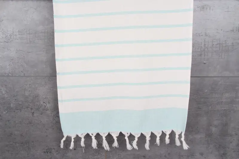Wedding Gift, Bathroom Towel, Handmade Gift, Personalized Hand Towel, Kitchen Towel, Bulk Order Towel, 36x18 Cotton Striped Towel, Gift For The Home - 8