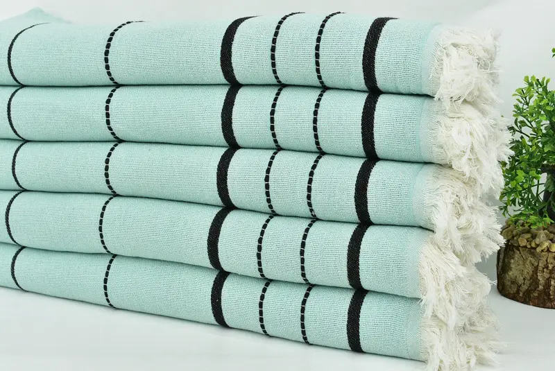 Absorbent Turkish towel, Beach Towel Gift, Summer Towel, Yoga Towel, Employee Gifts, Bachelor Party Favors, 70x40 Cotton Striped Towel, Summer Gift - 3