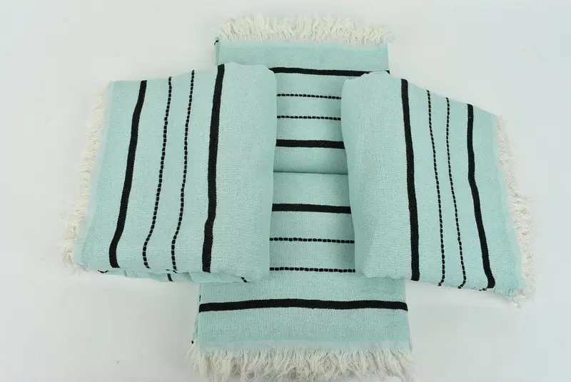 Absorbent Turkish towel, Beach Towel Gift, Summer Towel, Yoga Towel, Employee Gifts, Bachelor Party Favors, 70x40 Cotton Striped Towel, Summer Gift - 6