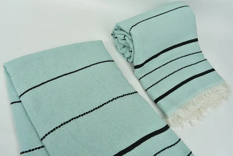 Absorbent Turkish towel, Beach Towel Gift, Summer Towel, Yoga Towel, Employee Gifts, Bachelor Party Favors, 70x40 Cotton Striped Towel, Summer Gift - 7