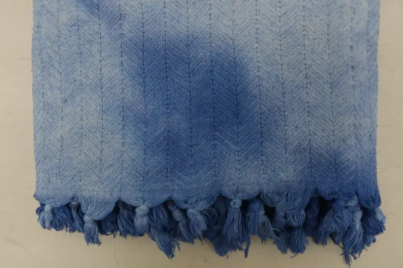 Maid Of Honor Gift, Turkish Blanket, Turkish Blanket Throw, 92x68 Cotton Tie Dye Chevron Towel, Housewarming Gift, Personalized Blanket - 7