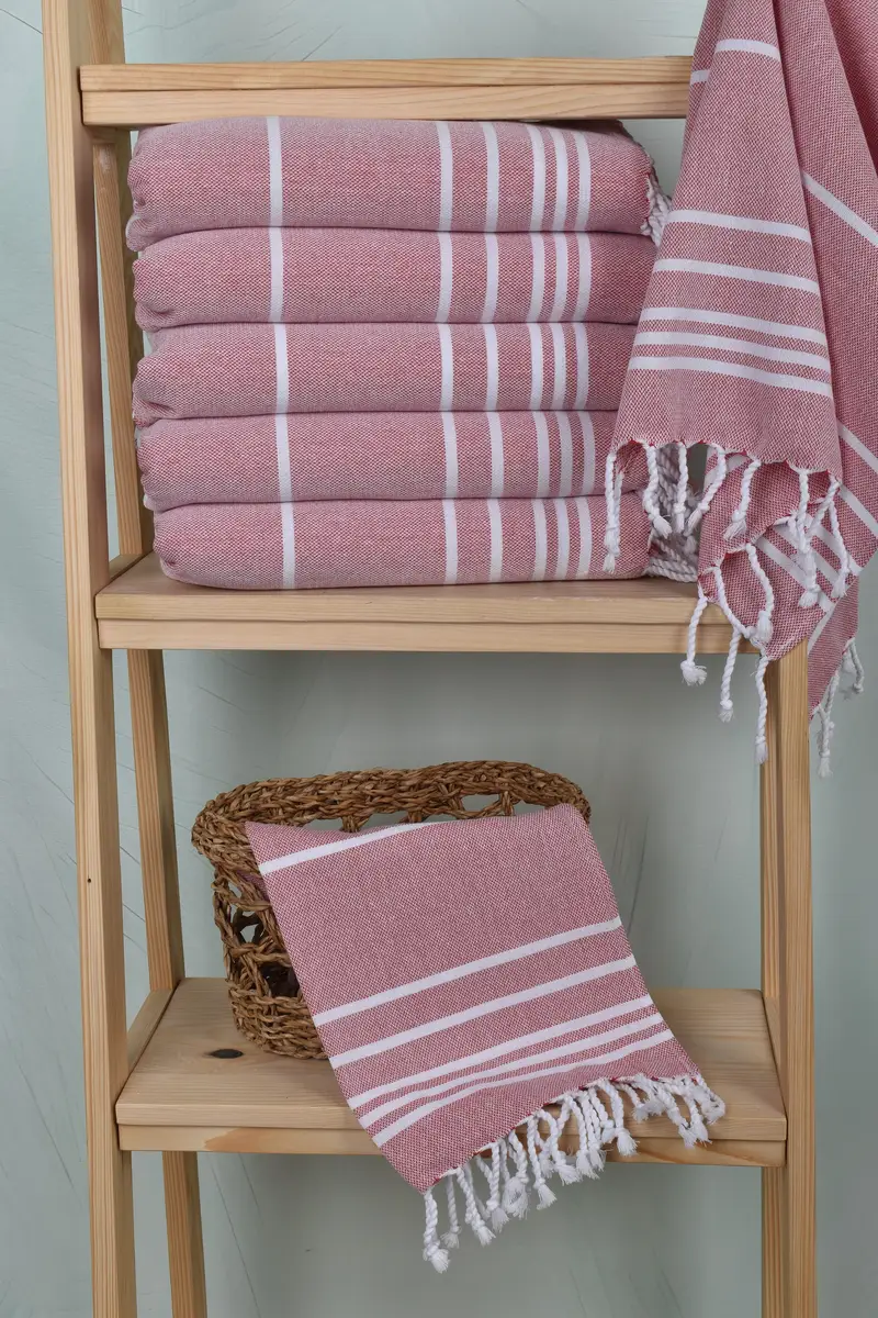 Personalized Hand Towel, Monogram Kitchen Towel, Gym Towel, 38x18 Cotton Striped Towel, Turkish Hand Towel, Home Decor Gifts, Bachelor Party Favors - 3