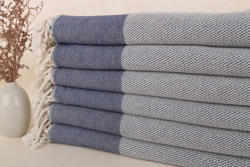 Absorbent Turkish peshtemal towel for beach use, Turkish towel, 70x36 Cotton Geometric Towel, Home Decor Gifts, Best Beach Towel, House Warming Gift - 2
