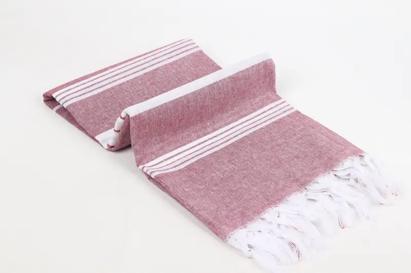68x36 Cotton Striped Towel, Quick-dry towel, Personalized Gift For Her, Handmade Gift, Personalized Gift, Traditional Turkish peshtemal for hammam - 6