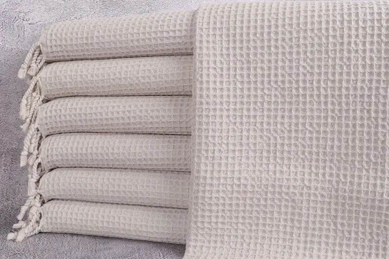 Small Bath Towels, Xmas Gifts, Personalized Gift, Bachelorette Party Items, 40x20 Cotton Waffle Towel, Mother Of The Groom Gift, Bathroom Towels - 1