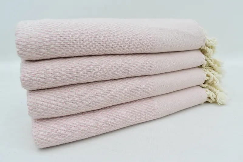 Kişiselleştirilmiş hediye, monogramlı el havlu, gelin partisi hediyeleri, tatil havlu, özel el havlu, 44x24 pamuklu polka nokta havlu, yaz hediyesi - 3