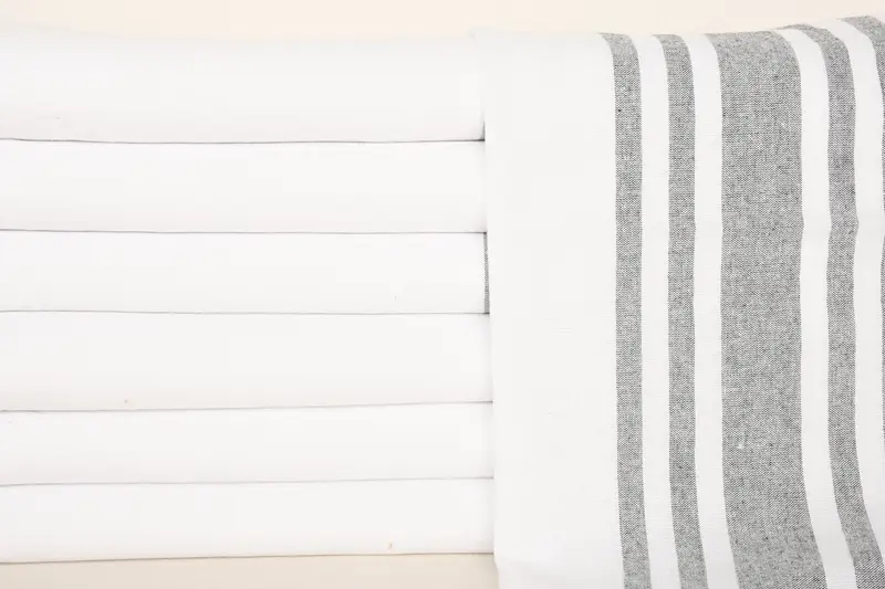 Turkish Towel, Kitchen Towel, Turkish Tea Towel, 36x18 Cotton Fringeless Towel, Bridesmaid Gift, Bachelorette Party Items, Bathroom Towels - 2