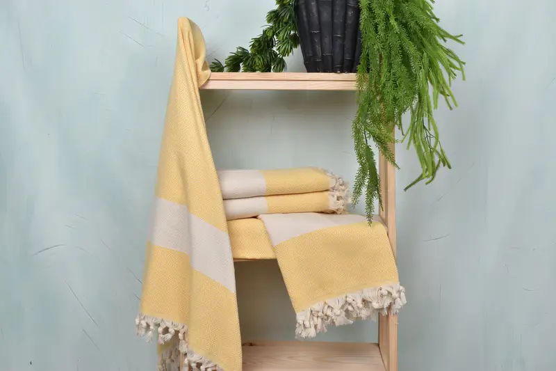 Wedding For Favor, Monogram Turkish Bath Towel, Personalized Wedding Gift, Absorbent Turkish towel, Sand-resistant towel, Turkish Beach Towel Bulk - 6