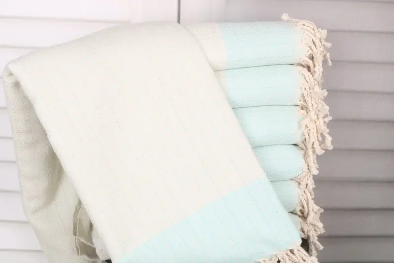 Bachelorette Party Gift, 40x71 Inches Mint Diamond Beach Towel