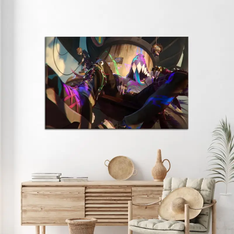 Elegant bedruckte Leinwand: Verwandeln Sie Räume mit künstlerischer Eleganz