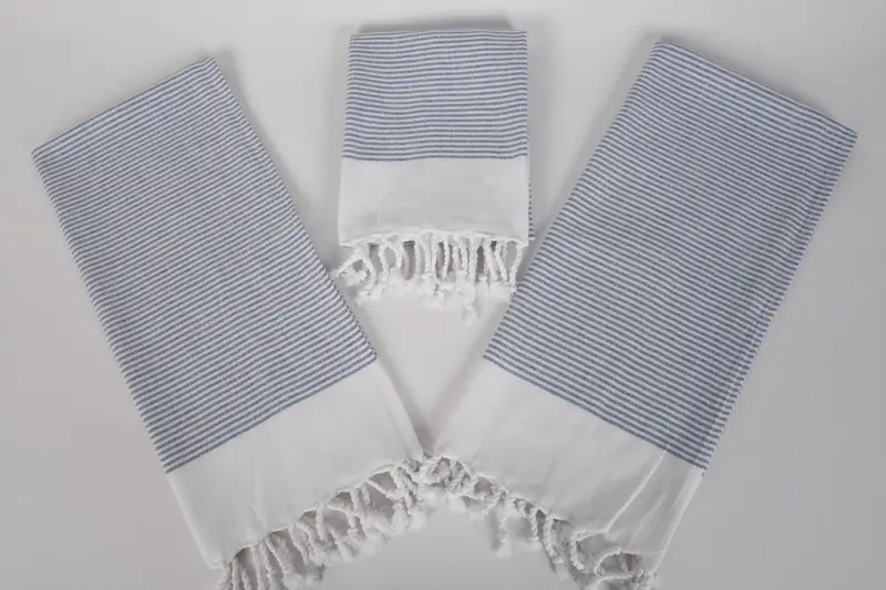 Monogramm Handtuch, kleine Badetücher, maßgeschneidertes türkisches Handtuch, 40x18 Baumwollstreifenhandtuch, Hauswarming Geschenk, türkisches Handtuch, Hochzeitsgeschenke - 6