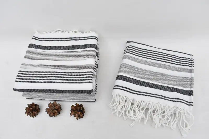Schalhandtuch, bester Freund Geschenk, Peshtemal, großes türkisches Handtuch, personalisiertes Home Geschenk Hochzeit, 70x40 Baumwollstreifentuch, personalisierte Geschenke - 8