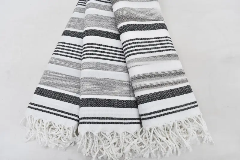 Schalhandtuch, bester Freund Geschenk, Peshtemal, großes türkisches Handtuch, personalisiertes Home Geschenk Hochzeit, 70x40 Baumwollstreifentuch, personalisierte Geschenke - 4