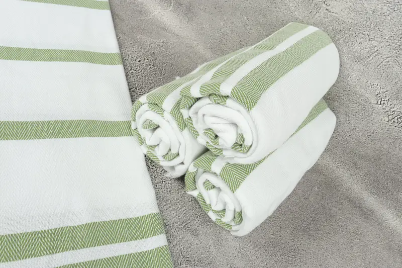 Personalized Gift, Turkish Bath Towel Set, Holiday Towel, Boyfriend Christmas Gift, Bridesmaid Gifts, Cotton towel, 70x40 Cotton Herringbone Towel - 8