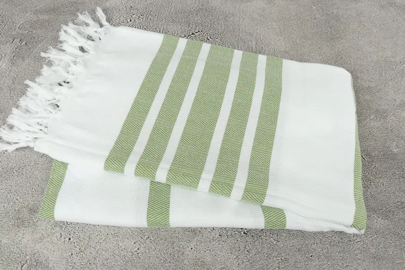 Personalized Gift, Turkish Bath Towel Set, Holiday Towel, Boyfriend Christmas Gift, Bridesmaid Gifts, Cotton towel, 70x40 Cotton Herringbone Towel - 6