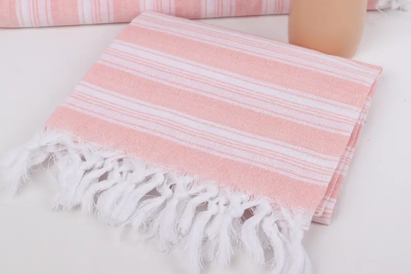 Bridesmaid Gift Towel, 70x40 Cotton Striped Towel, Bachelor Party Gifts, Bachelor Gifts, Custom Wedding Gifts, Summer Gift Ideas, Beach Size Towel - 5