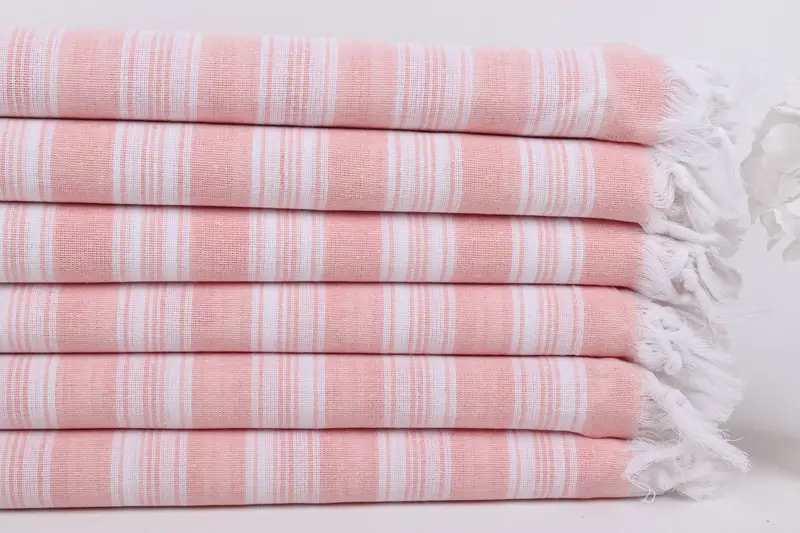 Bridesmaid Gift Towel, 70x40 Cotton Striped Towel, Bachelor Party Gifts, Bachelor Gifts, Custom Wedding Gifts, Summer Gift Ideas, Beach Size Towel - 3