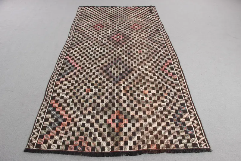 Yeşil Güneybatı Halısı, 4,3x8,7 ft Zarif Dekor