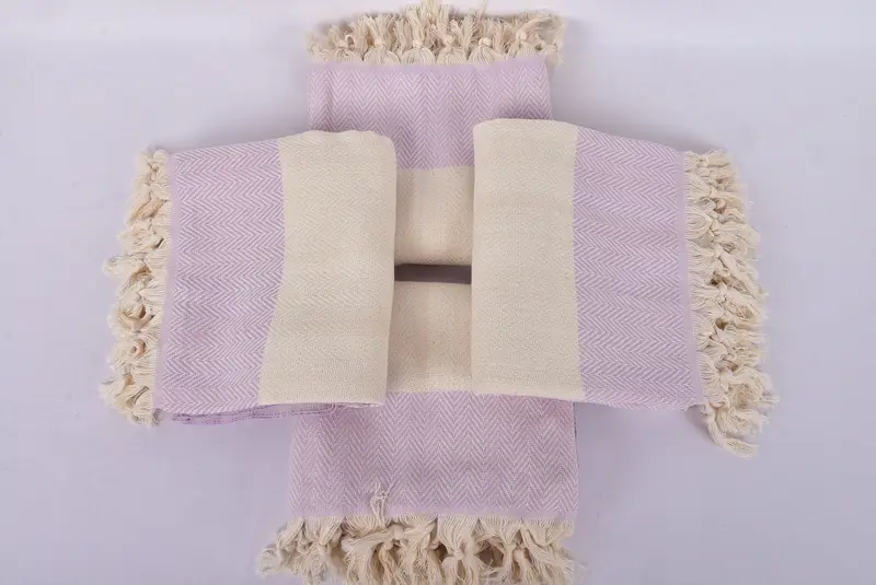Turkish Towel Monogram, Best Beach Towel, Girls Weekend Getaways Gifts, Sand-free towel, Unique Gift, Custom Gift, 70x40 Cotton Herringbone Towel - 6