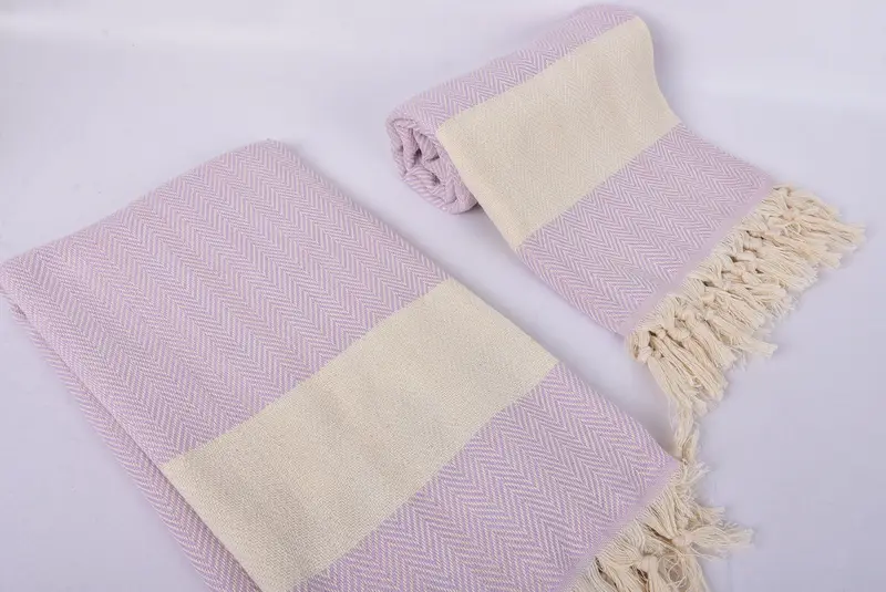 Turkish Towel Monogram, Best Beach Towel, Girls Weekend Getaways Gifts, Sand-free towel, Unique Gift, Custom Gift, 70x40 Cotton Herringbone Towel - 7