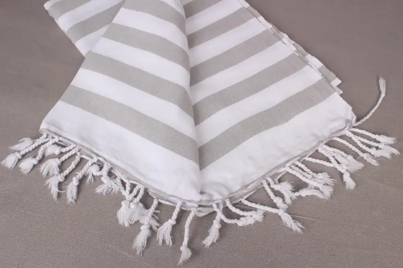 Custom Beach Towels, Spa Towel, 68x36 Cotton Striped Towel, Hammam towel, Engagement Gift, Custom Beach Towel, Turkish beach towel, Bridesmaid Towel - 8
