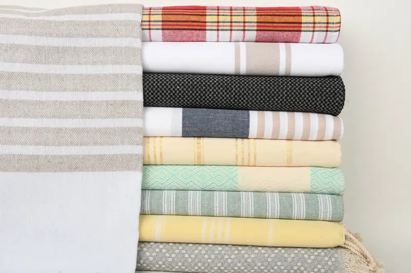 Bridesmaid Gifts, Turkish Towel Monogram, Embroidery Towels, 70x40 Cotton Set of 10 Towel, Wedding Gifts Towel, Monogram Turkish Towel, Gym Towel - 1