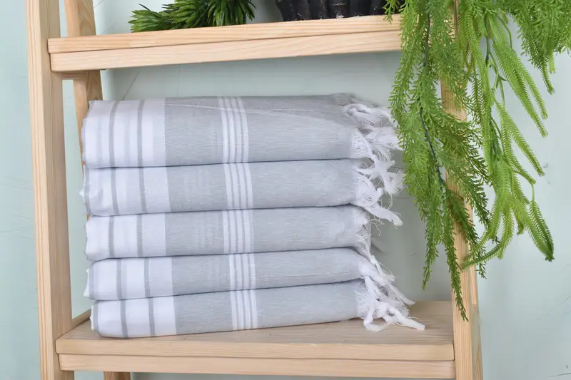 Bachelor Towel, Cotton towel, Decorative Towel, Xmas Gifts, 68x36 Cotton Striped Towel, Personalized Towel Gift, Turkish Towel USA, Summer Gift - 1